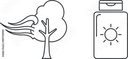 Sunscreen protection for outdoor activities