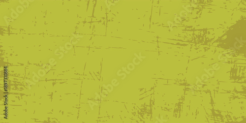 Textured Yellow Green Grunge Background with Subtle Scratches and Imperfections.