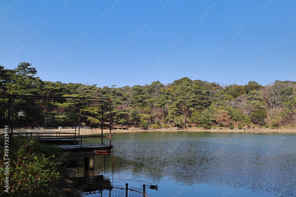 Fototapeta premium 再度公園(神戸)