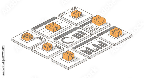 Logistics and Supply Chain Management System Diagram.