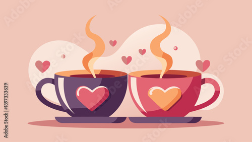 cup of coffee with heart