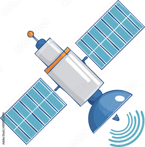 Simple Icon of Space Cleaner with Mechanical Claw