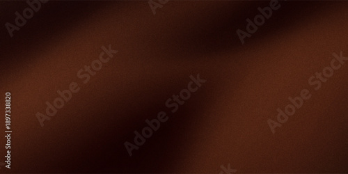 Black dark brown orange gold abstract luxury background. Silk satin fabric. Gradient ombre color. Curtain drapery fold line. Chocolate shade. Shiny glow glitter light. Design. Wide banner. Panoramic.