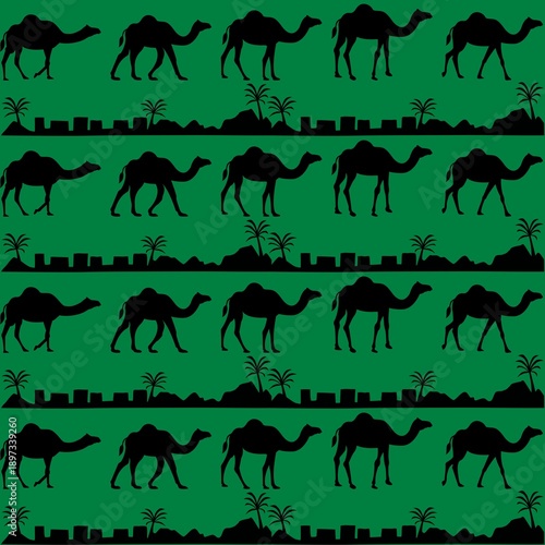 Tableau sur toile traditional Saudi pattern, geometric wallpaper design