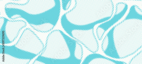 Blue and white water ripples light surface overlay background. 3d clear ocean surface pattern with reflection effect backdrop. Marble desaturated texture.