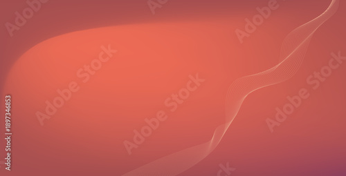 Blurred color gradient background, abstract orange brown grain gradation texture, vector soft beige texture teal abstract background