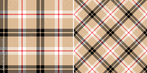Tartan plaid texture for textile, fabrics, print, wallpaper, garments, clothing, scarp, blanket and wrapping paper. Scottish pattern. 