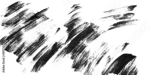 Abstract Brush Strokes: Capturing the raw energy and dynamic movement with bold, expressive black brushstrokes. Evoking a sense of texture and artistic flair.  Design