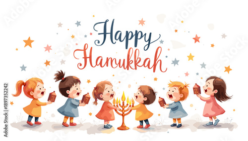 hanukkah banner, hanukkah poster, happy hanukkah design, festival of lights banner, hanukkah background, hanukkah celebration poster, jewish holiday banner, menorah design, hanukkah menorah illustrati