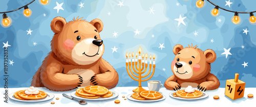 hanukkah banner, hanukkah poster, happy hanukkah design, festival of lights banner, hanukkah background, hanukkah celebration poster, jewish holiday banner, menorah design, hanukkah menorah illustrati