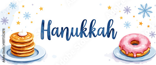 hanukkah banner, hanukkah poster, happy hanukkah design, festival of lights banner, hanukkah background, hanukkah celebration poster, jewish holiday banner, menorah design, hanukkah menorah illustrati