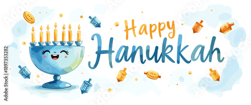 hanukkah banner, hanukkah poster, happy hanukkah design, festival of lights banner, hanukkah background, hanukkah celebration poster, jewish holiday banner, menorah design, hanukkah menorah illustrati