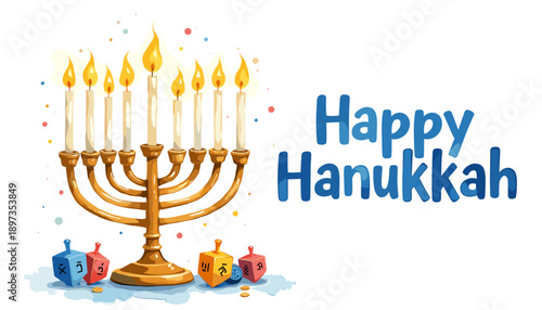 hanukkah banner, hanukkah poster, happy hanukkah design, festival of lights banner, hanukkah background, hanukkah celebration poster, jewish holiday banner, menorah design, hanukkah menorah illustrati