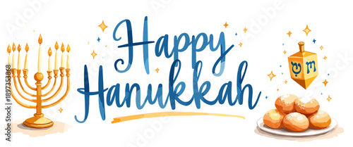 hanukkah banner, hanukkah poster, happy hanukkah design, festival of lights banner, hanukkah background, hanukkah celebration poster, jewish holiday banner, menorah design, hanukkah menorah illustrati