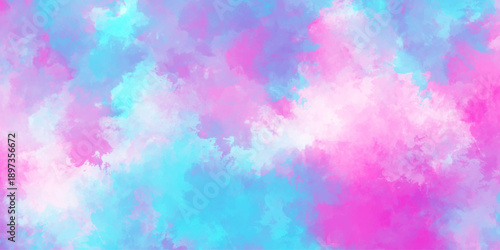 Abstract Pastel Dreamscape: A captivating composition of swirling pastel hues, forming an ethereal cloud-like texture with shades of pink, turquoise, and light. Design