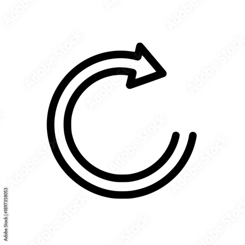 Simple Cycle Arrow Design