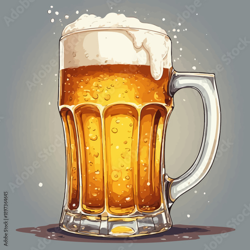 Beer Drink Design Very Cool