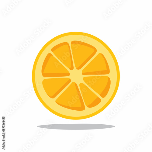 Sliced Citrus Fruit Round Section Juicy Slice Orange Segments Citrusy Slice