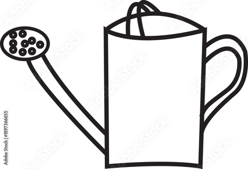 Hand drawn minimalist sofa line art illustration with cushions for living room interior design and coloring projects