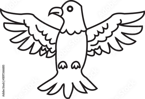 Minimalist hand drawn sofa line art illustration with cushions for living room interior design concept