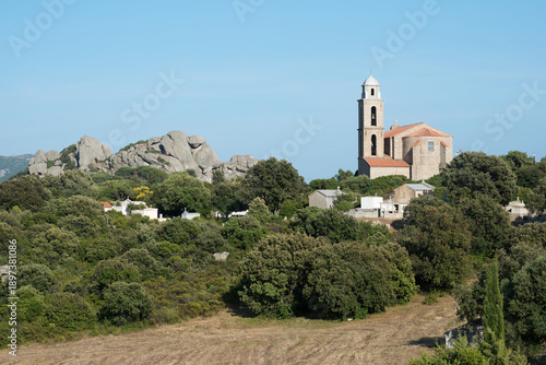 Tableau sur toile CORSE - PIANATTOLI - CALDARELLO