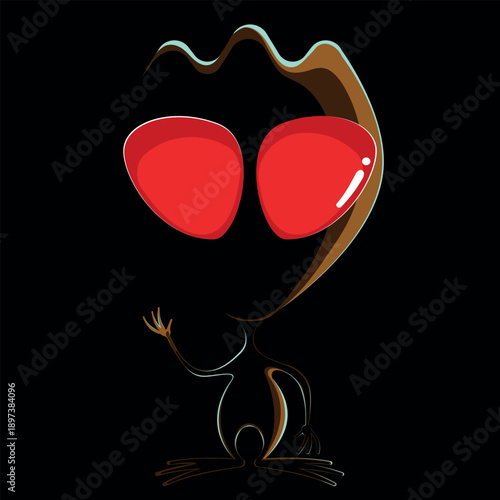 30th anniversary of the alleged Varginha alien case – ET silhouette light and shadow