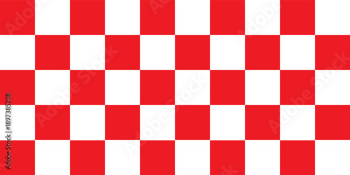 Red white tablecloth pattern lines. Gingham seamless pattern. Christmas backgroound. Strokes texture for textile shirt plaid, tablecloth, cloth, blanket, paper, makeup. Checkered print.