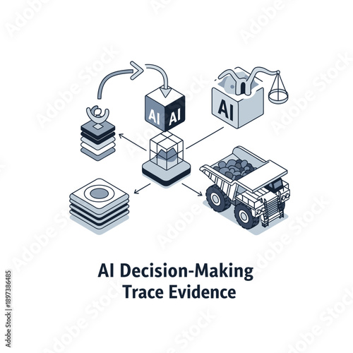 AI Decision Making Process with Evidence Tracing in Autonomous Vehicle.