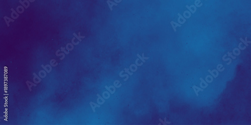 Blue and purple steam on a black background. smoke background and dense fog , Abstract background. Beautiful swirling blue smoke. Wide angle horizontal wallpaper or web banner.

