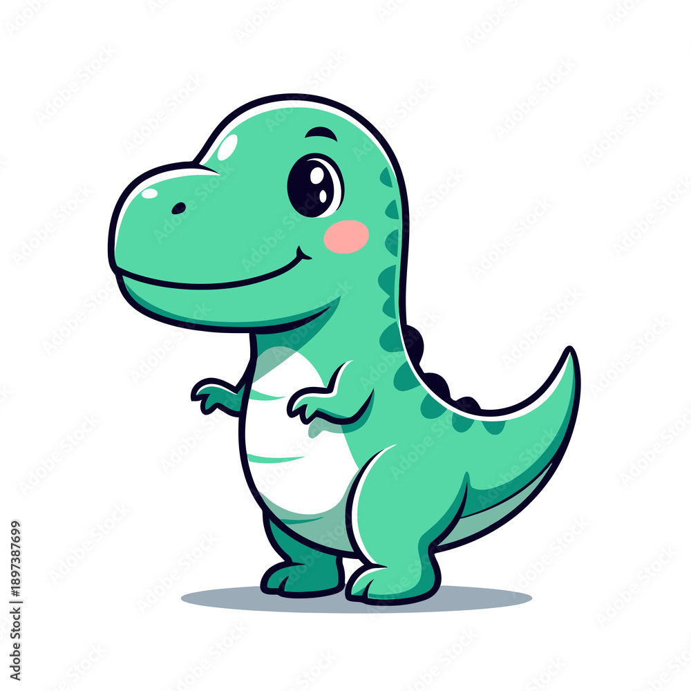 Obraz premium Cute Baby Dinasour