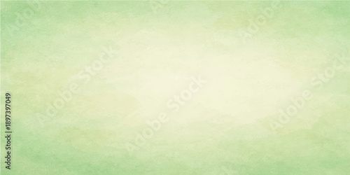 A vintage green grunge paper texture background features an aged paint pattern on a dirty antique canvas for a retro art backdrop design