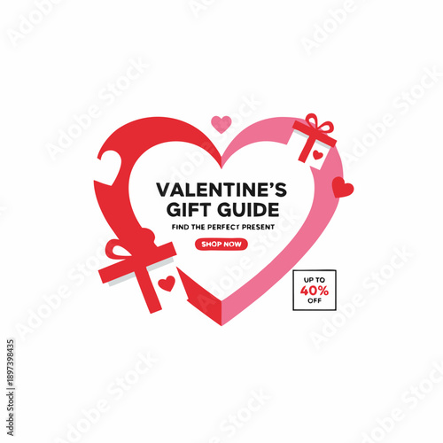 Vector illustration of OUR LOVE STORY Valentine’s graphic with couple silhouette inside a heart and festive message — ideal for romantic cards, love story posts, and Valentine’s Day content.