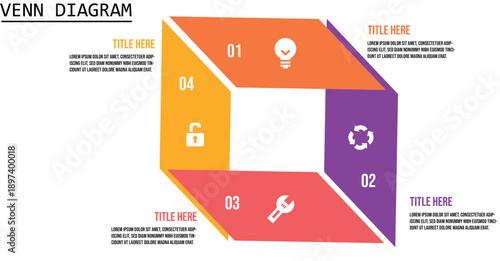  Venn diagram infographic template