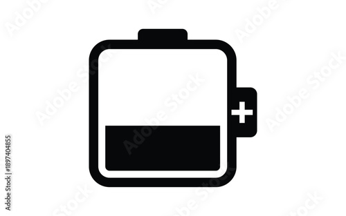 Battery Icon Low Power Level