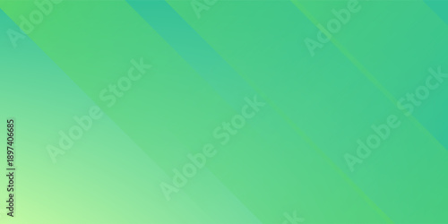 abstract background of realistic green curved gradient shading. vector design concept
