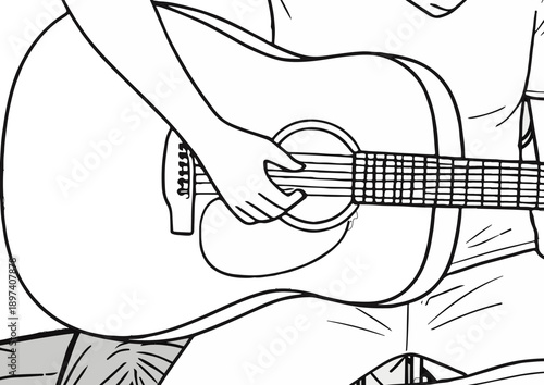 Playing the Guitar