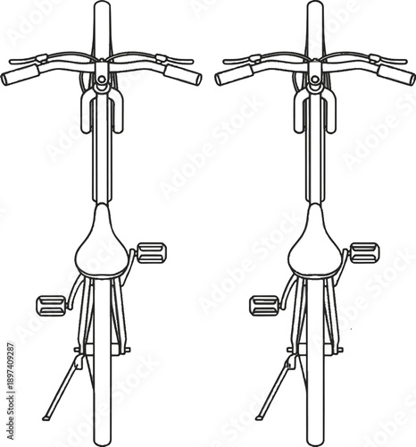 Bicycle Front View Comparison