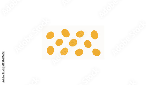 Corn flakes cereal isolated on white background realistic vector illustration