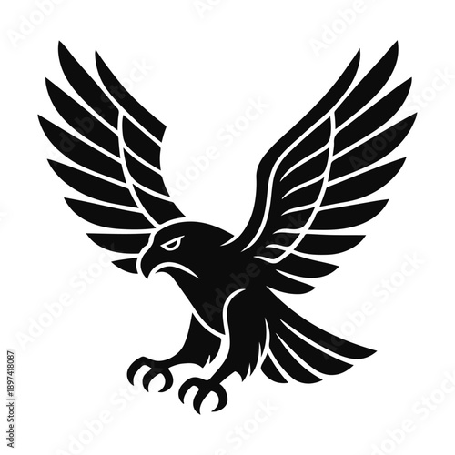 Eagle in Motion SVG
