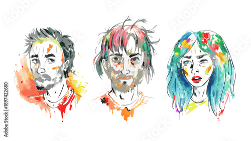 Raw Brushstrokes: Sketchbook Soulmates