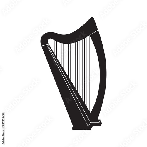 Family Collecting Rainwater into Barrel: Conservation, Sustainability, and Resourcefulness Concept, Black and White Illustration