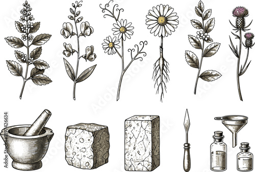 Prohibition sign over blue plastic water bottle isolated on white