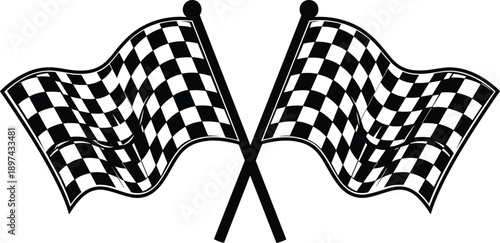 Fashion Flat Sketch Vector of Women Crew Neck Midi Dress, Technical Drawing with Short Sleeves and Flared Hem for Apparel Design Development,