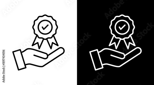 Quality White Icon Set Design