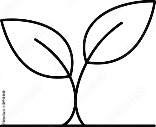 A simple line drawing of a microwave oven on a white background.