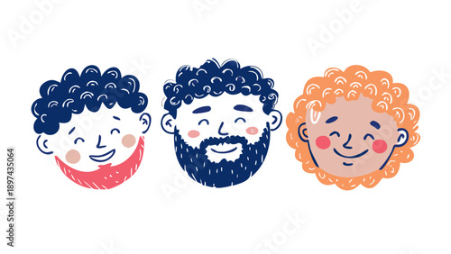 The Whimsical Wanderer Collective: Hand-Drawn Explorers of Joy