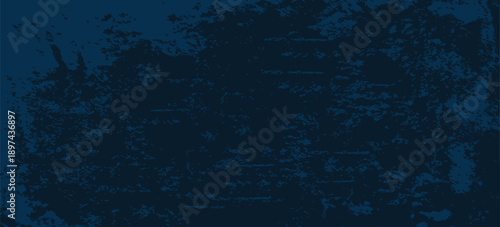 Vintage Grunge Texture Background in Deep Blue and Black for High-Impact Print Materials