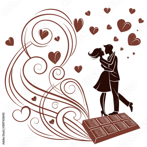 Chocolate box surprise proposal-with couple react