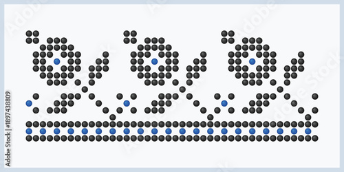 Beaded Poltava Floral Repeat Ornament