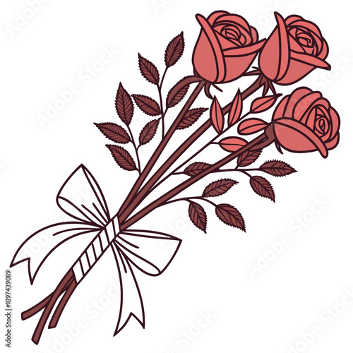 Valentine perfume bottle with heart cap icon style  (1)